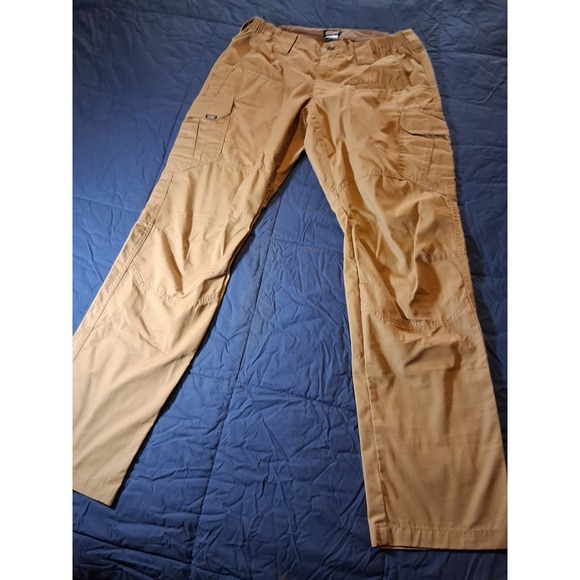 CQR Other - CQR Mens Tactical Cargo Pants Coyote Brown Ripstop Work Trousers 34W x 34L